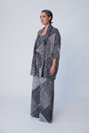 Washable Silk Kimono Jacket -printed - Tluxe