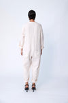 Linen Utility Suit - Bone - Tluxe