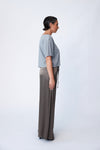 The Luxe Pull on Wide Leg Pant - Fawn - Tluxe