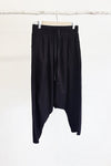 ORGANIC COTTON GENUINE HAREEM PANT - BLACK - Tluxe
