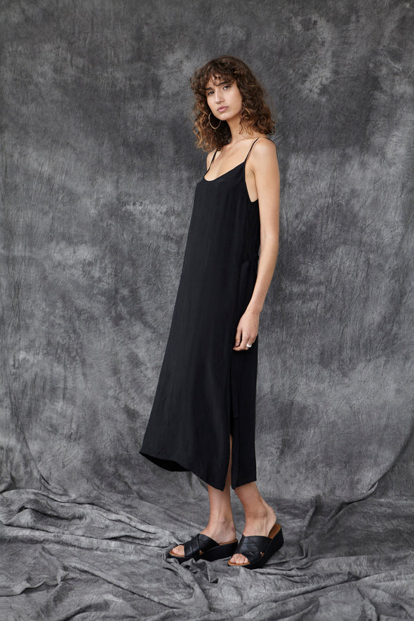 Cupro Slip Dress - Pre Order - Tluxe | Australian Made Sustainable Clothing