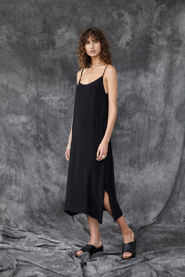 Cupro Slip Dress - Pre Order - Tluxe | Australian Made Sustainable Clothing