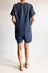 LINEN DUKE SUIT - INDIGO - Tluxe