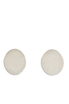 SUSAN DRIVER POLISHED OVAL EARRINGS - Tluxe