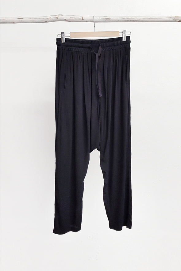 EVERYDAY HAREEM PANT - BLACK - Tluxe